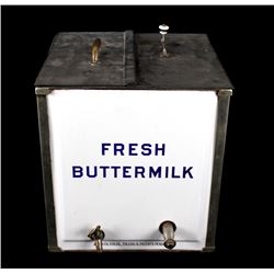 1800's Fresh Buttermilk Dispenser and Refrigerator