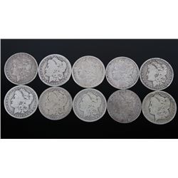 1887-1899 Morgan Silver Dollar Collection