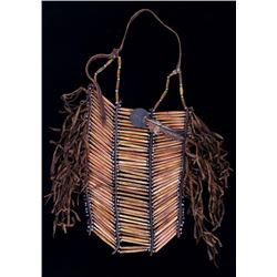 Northern Cheyenne Hair Pipe Breast Plate 19th C.