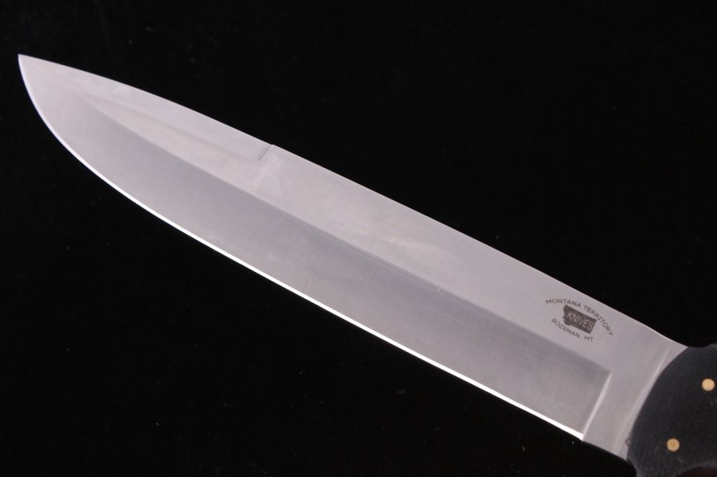 M.T. Knives of Bozeman Trout Fillet Knife Bowie D2