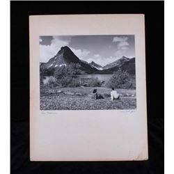 Original Glacier National Park Photograph c.1940's