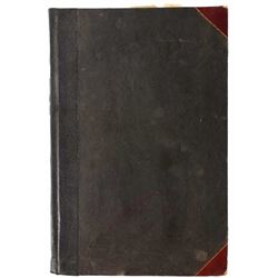 1893 Montana Official Court Proceedings Ledger