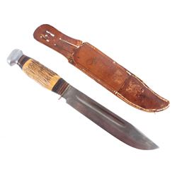 Solingen Buck Knife With Antler Grip
