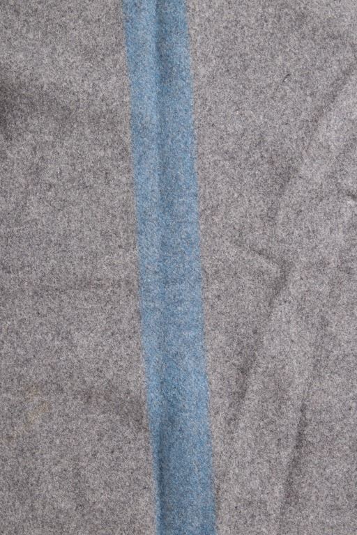 WWII Australian Army N85 Gray Wool Blanket