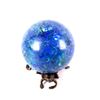 Image 3 : Azurite & Malachite Polished Stone w/ Bronze Stand