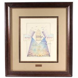 Signed Limited Edition lithograph from St. Vincent