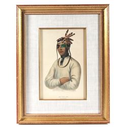 McKenney & Hall Caa-Tou-See Ojibway Chief c. 1836