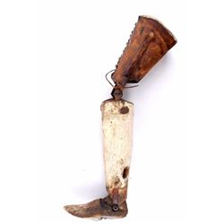 Civil War Era Prosthetic Left Leg