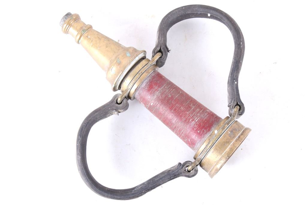 Mid 1900s Elkhart Brass MFG. Co. Fire Hose Nozzle