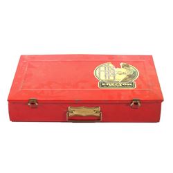 1950's Erector Set With Motor and Original Case