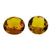 Image 1 : 10.07 ctw.Natural Round Cut Citrine Quartz Parcel of Two