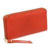 Image 3 : Louis Vuitton Red Empriente Leather Monogram Zippy Wallet