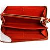 Image 5 : Louis Vuitton Red Empriente Leather Monogram Zippy Wallet