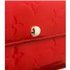 Image 4 : Louis Vuitton Red Monogram Vernis Leather Sarah Wallet