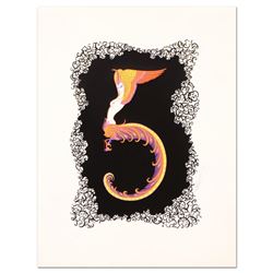 Numeral 5 by Erte (1892-1990)