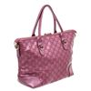 Image 3 : Gucci Metallic Pink Guccissima Leather Two-Way Tote Bag