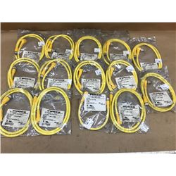 LOT OF TURCK RKC 4.4T-1-WSC 4.4T/S90 CORD SET