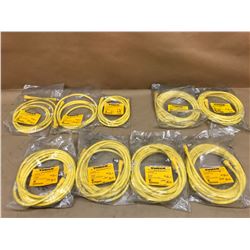 LOT OF TURCK MISC. CORD SET *SEE PICS FOR PART #*