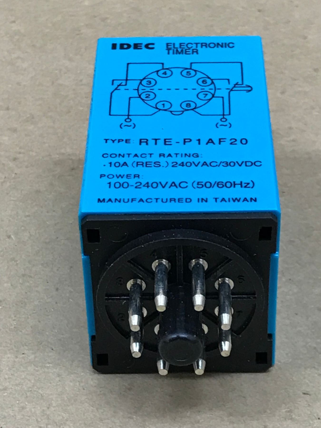 Seco Rte Module Timer IDEC RTE-P1AF20 ELECTRONIC TIMER