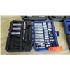 Image 2 : Qty 3 Ratchet & Socket Sets in Case