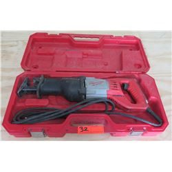 Milwaukee 120V Sawzall Corded Reciprocating Saw in Case