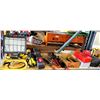 Image 1 : Ace Shop Lamp, Husky & Misc Power Tools, Cases, Hand Tools, etc