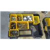 Image 8 : Qty 8 Plastic Tool Boxes w/ Multiple Misc Screws, Nuts, Washers, etc