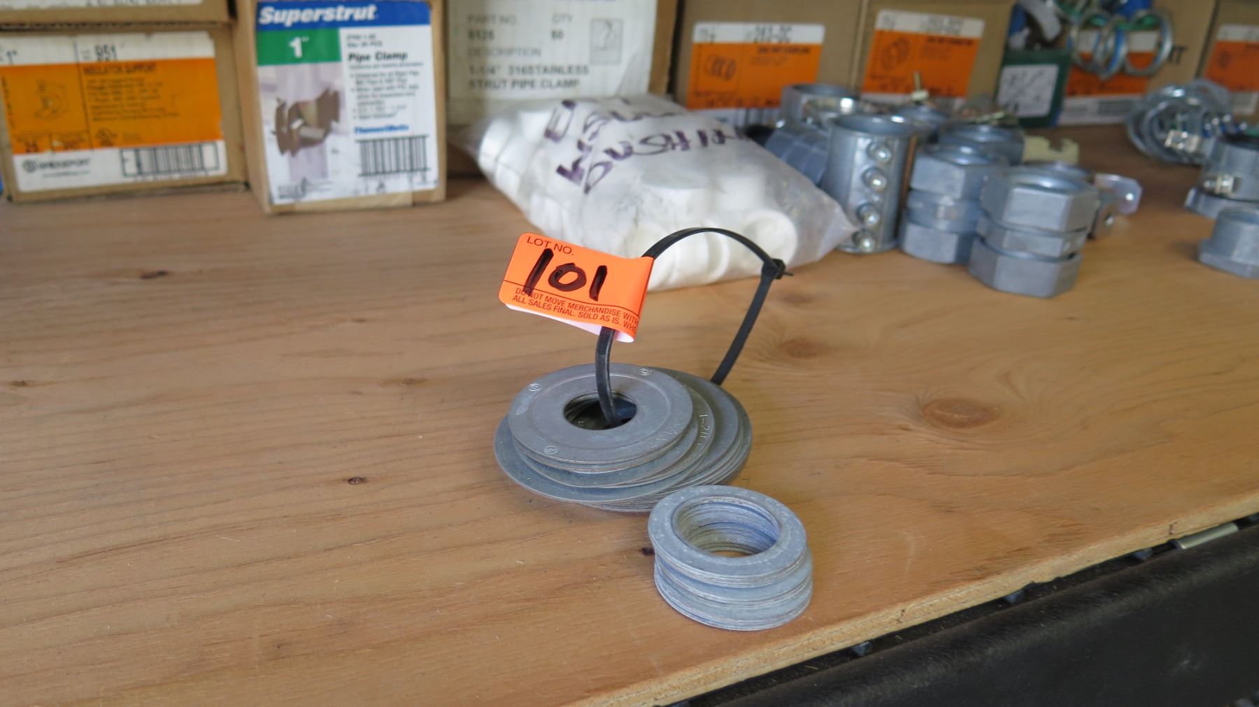 Qty 4 Cases Bridgeport Zinc EMT Connectors, Dottie 1