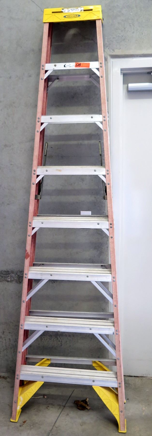 Werner Red Commercial Step Ladder