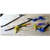Image 1 : Qty 4 Caulking Guns & 2 Crowbars