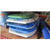 Image 2 : Qty 5 Boogie Body Boards, Wheeled Cooler, Tent, Chairs, etc