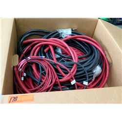 Misc Red & Black Welding Lead/Battery Wire