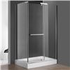 Image 1 : Pivot Door Shower Enclosure K13C Shower Door -New in Box Purchased for $760