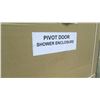 Image 3 : Pivot Door Shower Enclosure K13C Shower Door -New in Box Purchased for $760