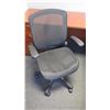 Image 8 : "L" Shaped Wooden Office Desk w/ Built-in File & Rolling Office Chair