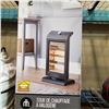 Image 2 : SNOW SHOVELS, HARD HAT, TOOL BAG, AND HALOGEN TOWER HEATER