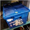 Image 1 : BLUE TOTE OF CORDLESS TOOLS