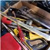 Image 2 : TRAY OF SAWS AND BLUE SAWS