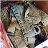Image 2 : TOTE OF MILITARY TACTICAL BELTS, POUNCHES, NOMEX PANTS