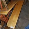 Image 3 : 2 MAPLE AND METAL BENCHES