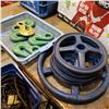 Image 1 : STEEL WHEELS AND HOOKS
