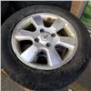 Image 2 : 4 MOTOMASTER 185/ 65 R15 TIRES ON NISSAN 4 BOLT RIMS