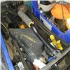 Image 2 : BLACK KUNYS TOOL BAG W/ CONTENTS AND BLUE BIN OF ORGANIZERS