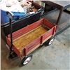 Image 2 : TOWN AND COUNTRY RADIO FLYER WOODEN WAGON