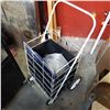 Image 2 : WHITE METAL SHOPPING CART