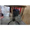 Image 3 : IRON BISTRO PATIO TABLE