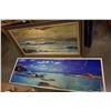 Image 1 : OIL PAINTING AND SEA PRINT