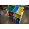 Image 2 : 12 BIN ORGANIZER SHELF