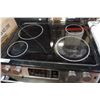 Image 2 : SCHOTT CERRAN CERAMIC TOP STOVE, STAINLESS STEEL, TESTED AND WORKING GUARANTEED