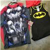 Image 2 : 4 NEW ADULT SUPERHERO COSTUME T-SHIRTS AND TOPS - RETAIL $120